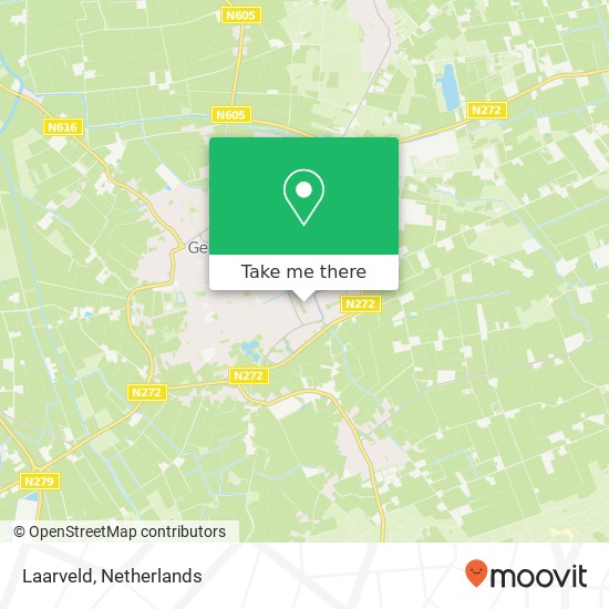 Laarveld map