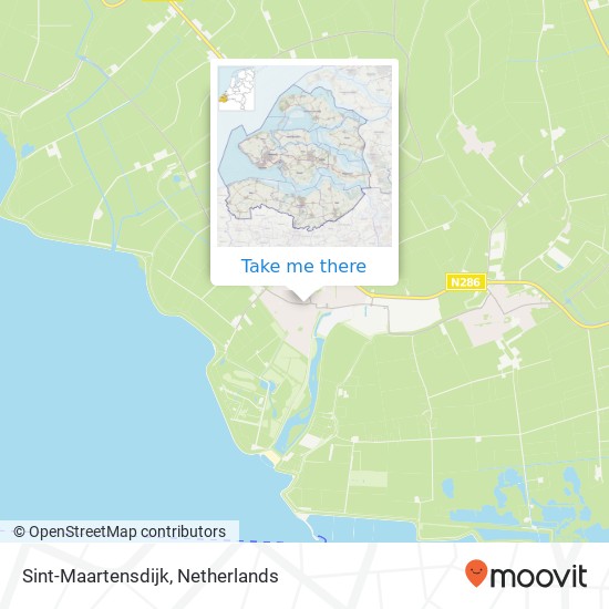 Sint-Maartensdijk map