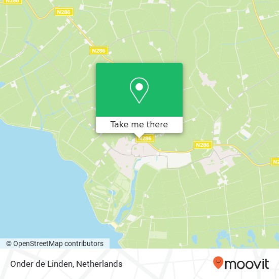 Onder de Linden map