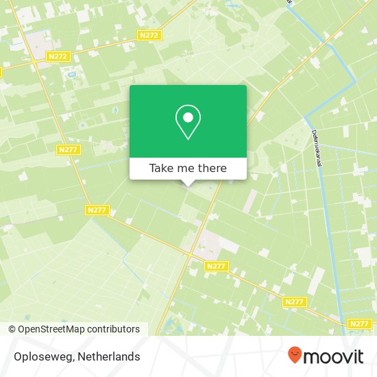 Oploseweg map