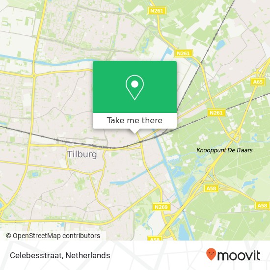 Celebesstraat map