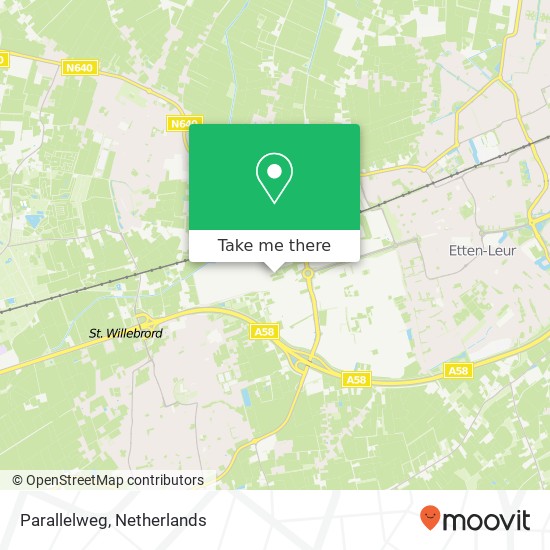 Parallelweg map