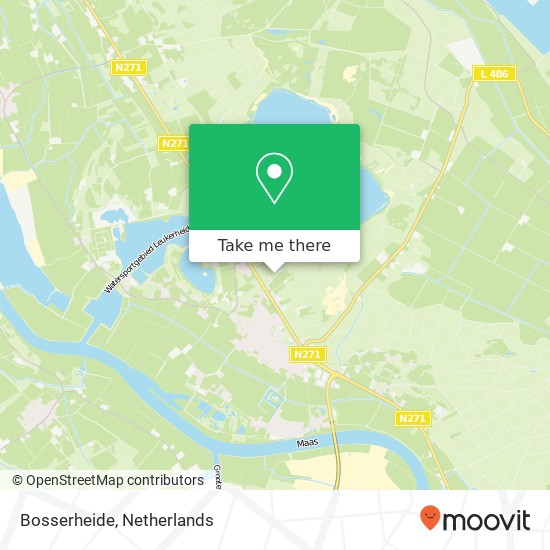 Bosserheide map