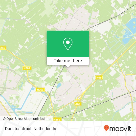 Donatusstraat map