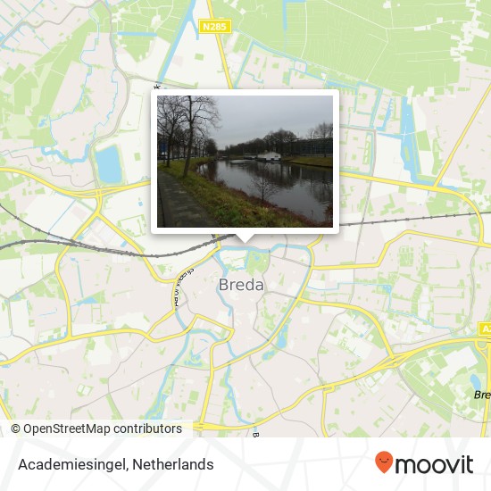 Academiesingel map