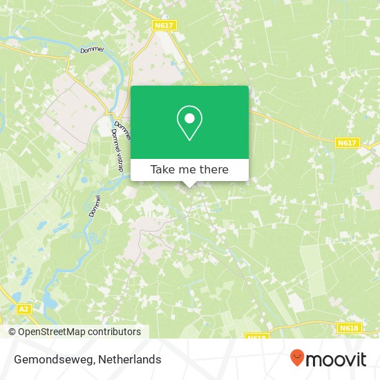 Gemondseweg map