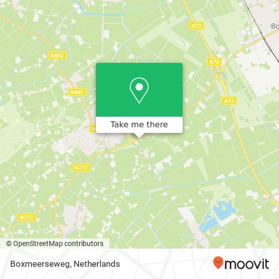 Boxmeerseweg map