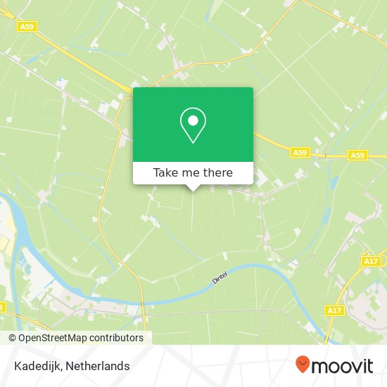 Kadedijk map