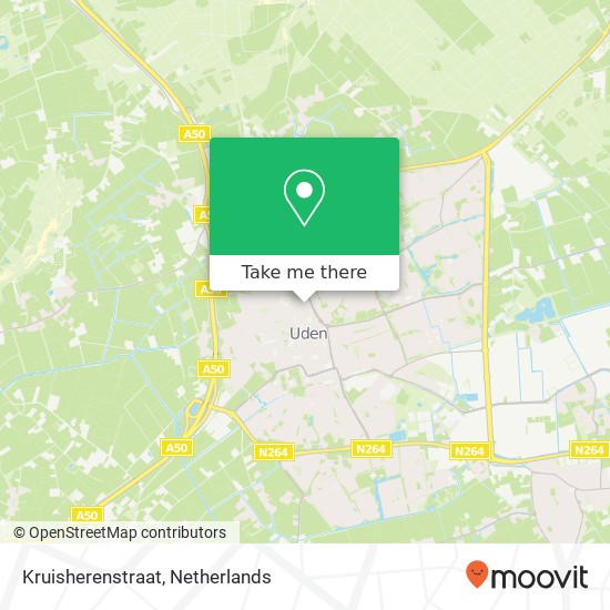 Kruisherenstraat map