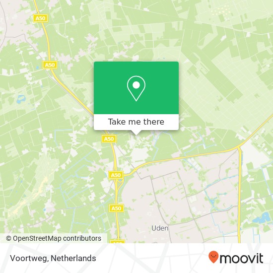 Voortweg map