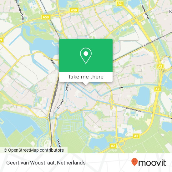 Geert van Woustraat map