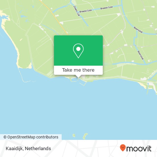 Kaaidijk map