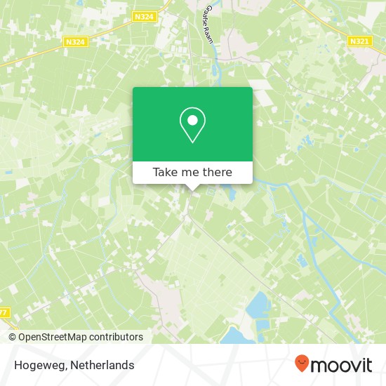 Hogeweg Karte