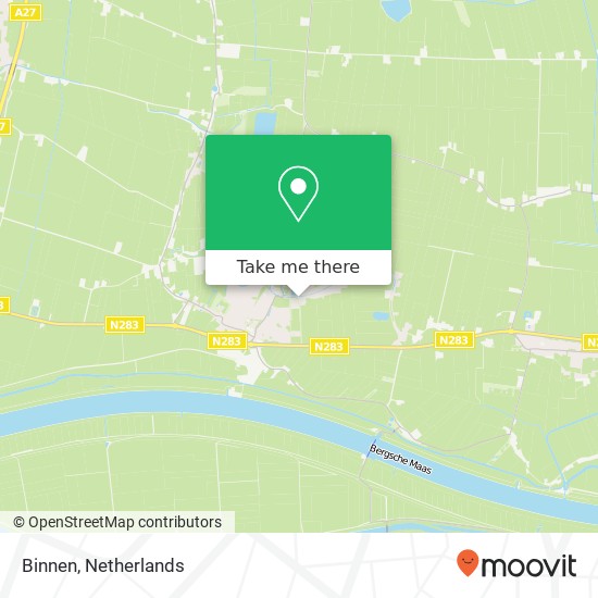 Binnen map