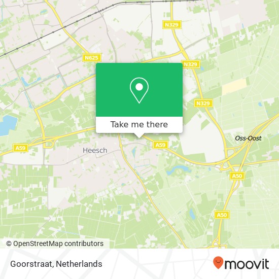 Goorstraat map