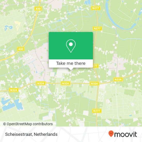 Scheisestraat map