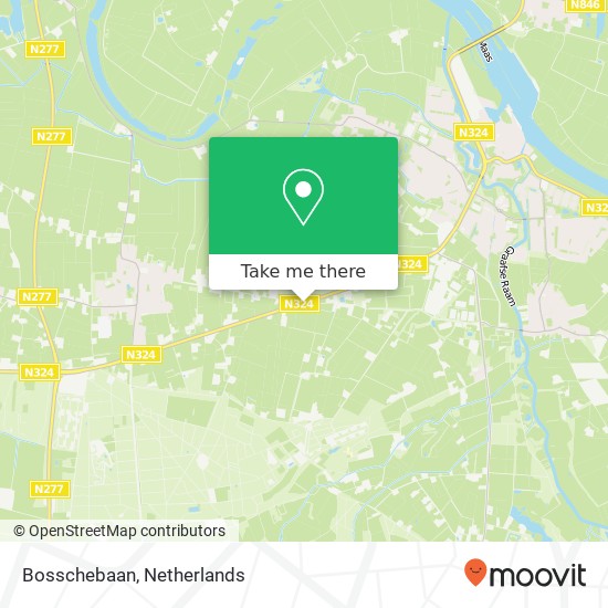 Bosschebaan map