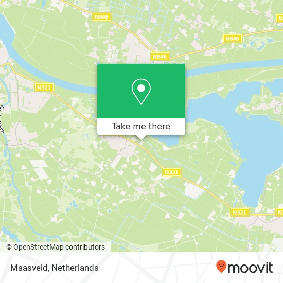 Maasveld map