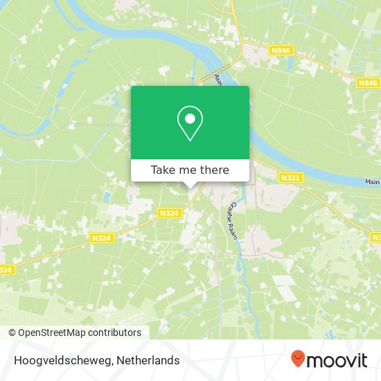 Hoogveldscheweg map