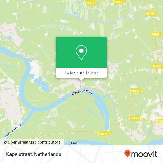 Kapelstraat map