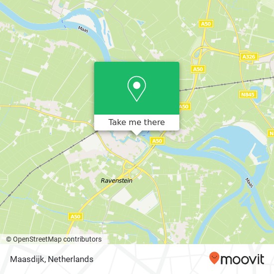 Maasdijk map