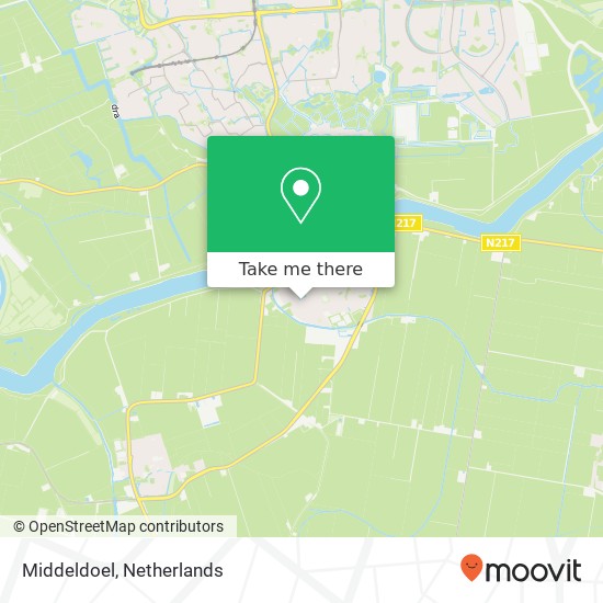 Middeldoel map