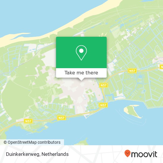 Duinkerkerweg map