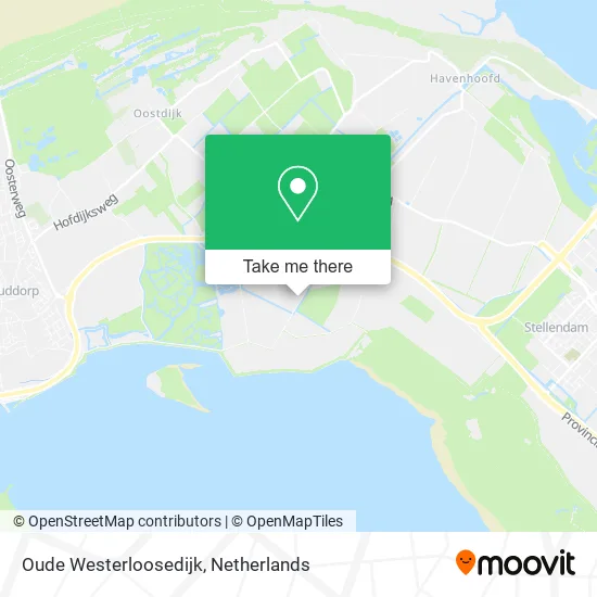 Oude Westerloosedijk map