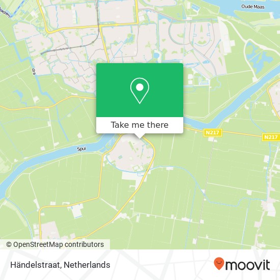 Händelstraat map