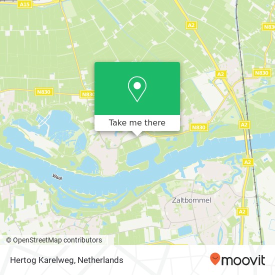 Hertog Karelweg map