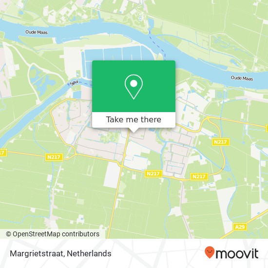 Margrietstraat map