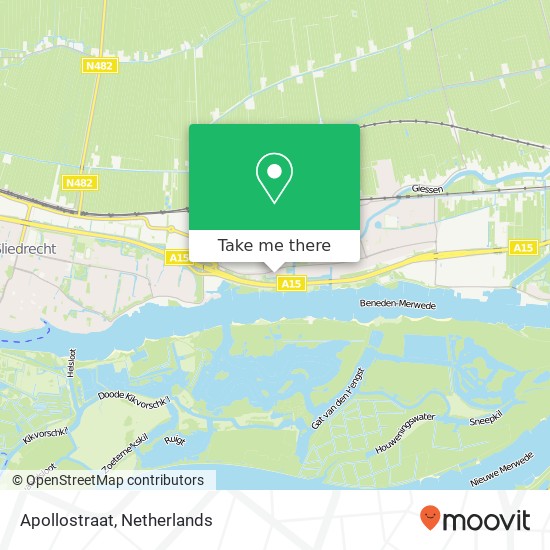 Apollostraat map