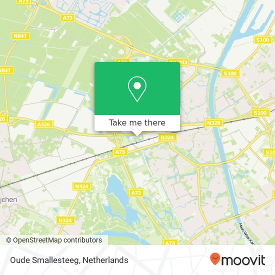 Oude Smallesteeg map