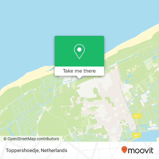 Toppershoedje map