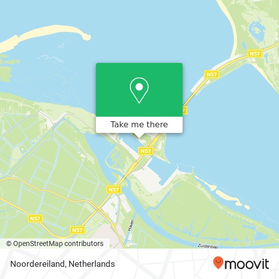 Noordereiland Karte