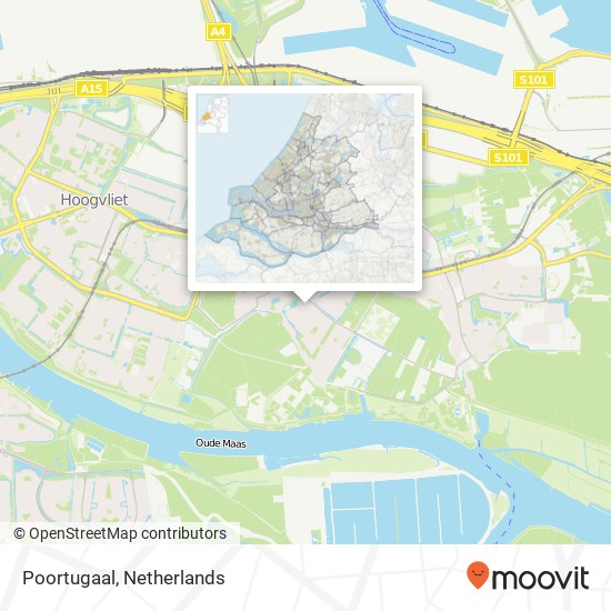 Poortugaal map