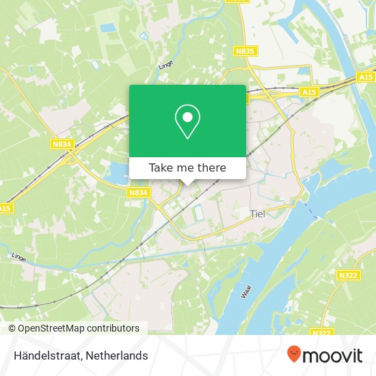 Händelstraat map