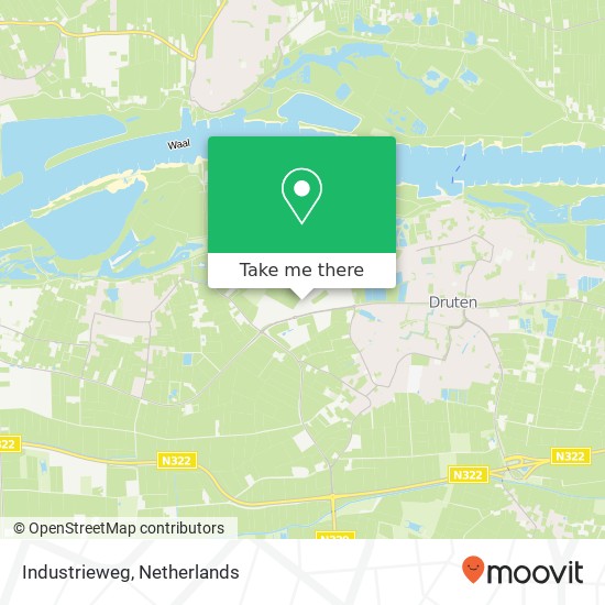 Industrieweg map