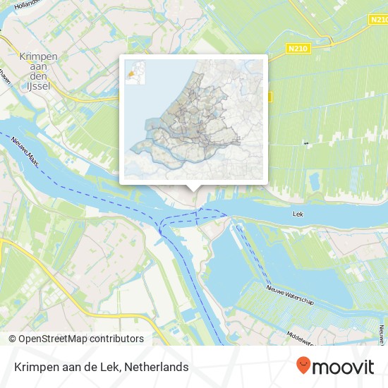 Krimpen aan de Lek map