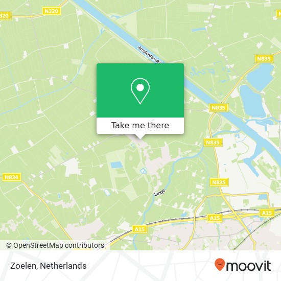 Zoelen map