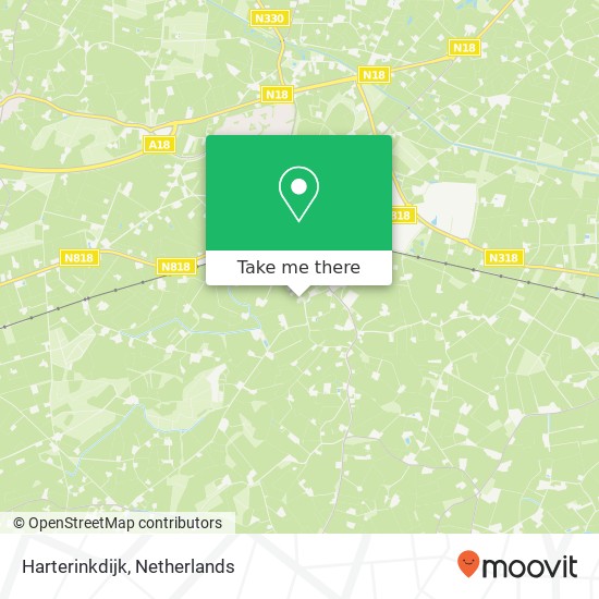 Harterinkdijk map