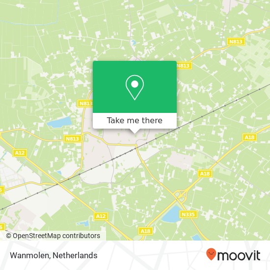 Wanmolen map