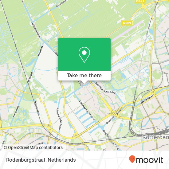 Rodenburgstraat map