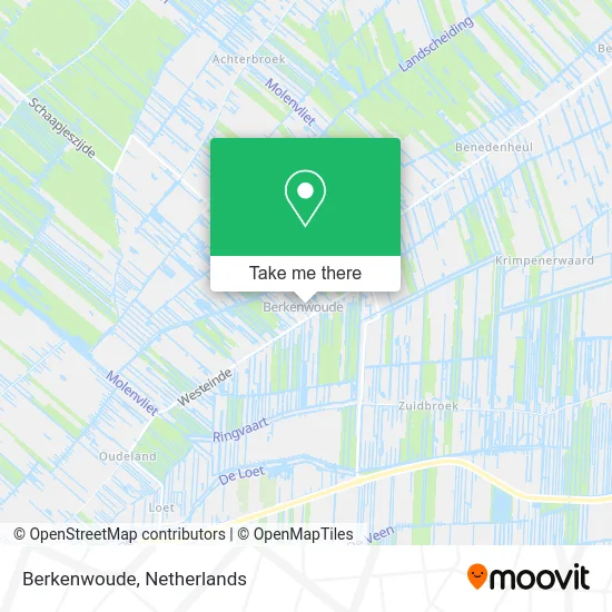 Berkenwoude map