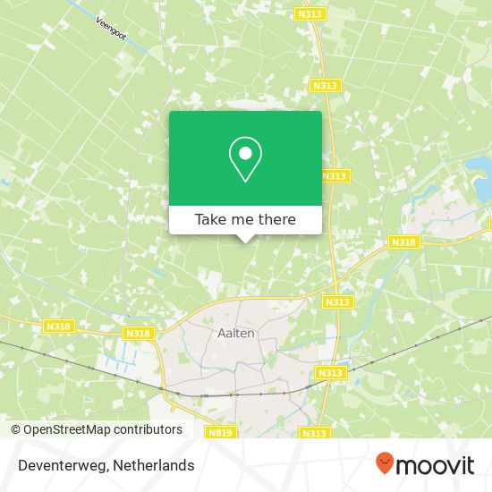 Deventerweg Karte