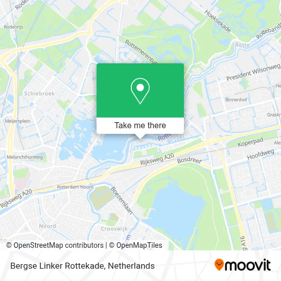 Bergse Linker Rottekade map