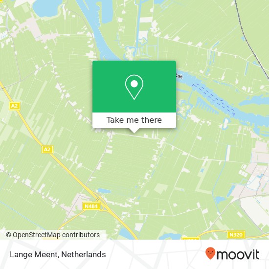 Lange Meent map