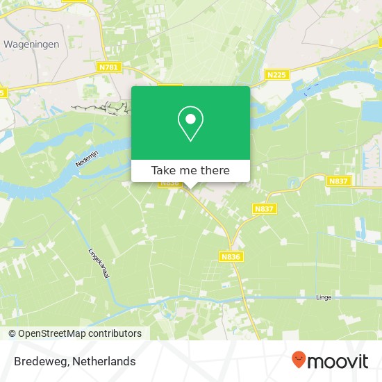 Bredeweg map