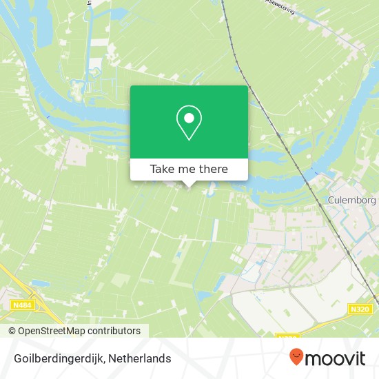 Goilberdingerdijk map