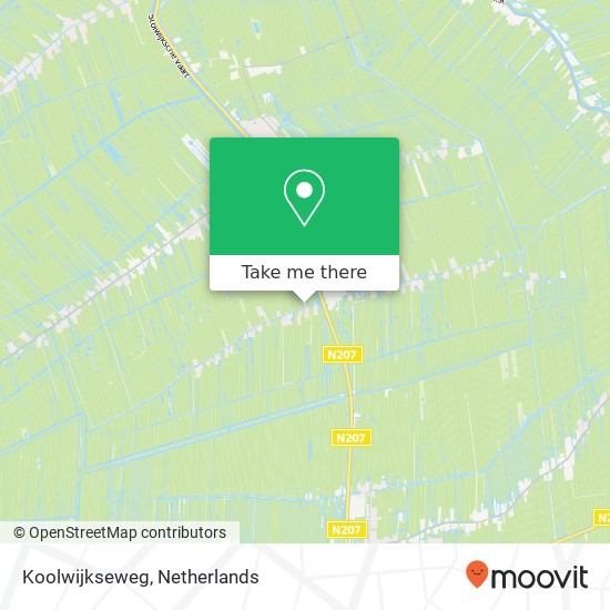 Koolwijkseweg map